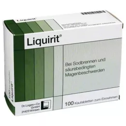 LIQUIRIT Žvečljive tablete, 100 kom