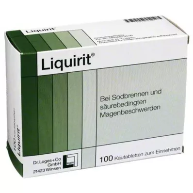 LIQUIRIT Žvečljive tablete, 100 kom LIQUIRIT Žvečljive tablete, 100 kom