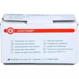 JODOTAMP Tamponadni trakovi 2 cm x 5 m posamično pakiranje, 1 kos