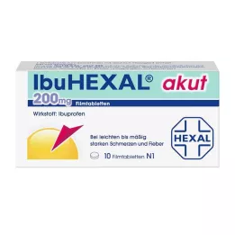 IBUHEXAL akut 200 filmsko obloženih tablet, 10 kom