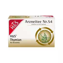 H&amp;S Filter vrečke timijanovega čaja, 20X1,4 g