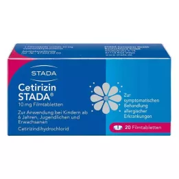 CETIRIZIN STADA 10 mg filmsko obložene tablete, 20 kom