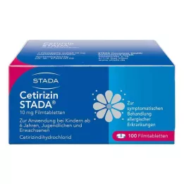 CETIRIZIN STADA 10 mg filmsko obložene tablete, 100 kom