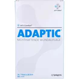 ADAPTIC 7,6x20,3 cm vlažna obloga za rane 2015DE, 24 kos