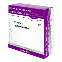 VITAMIN B12 WIEDEMANN 1 mg/ml raztopina za injiciranje, 10 kos