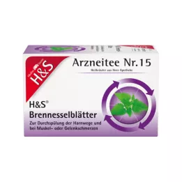 H&amp;S Listi koprive filter vrečka, 20X1,6 g