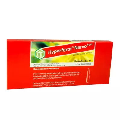 HYPERFORAT Nervohom raztopina za injiciranje, 10X2 ml HYPERFORAT Nervohom raztopina za injiciranje, 10X2 ml
