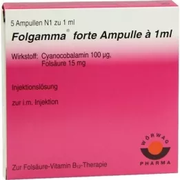 FOLGAMMA forte ampule, 5X1 ml