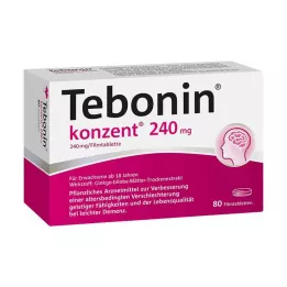 TEBONIN konzent 240 mg filmsko obložene tablete, 80 kom