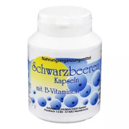 SCHWARZBEEREN Kapsule, 100 kos