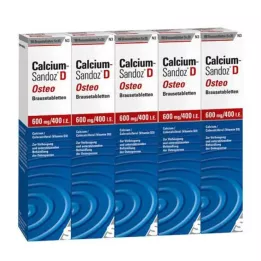 CALCIUM SANDOZ D Osteo šumeče tablete, 100 kom
