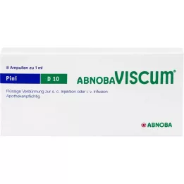 ABNOBAVISCUM Pini D 10 ampul, 8 kos