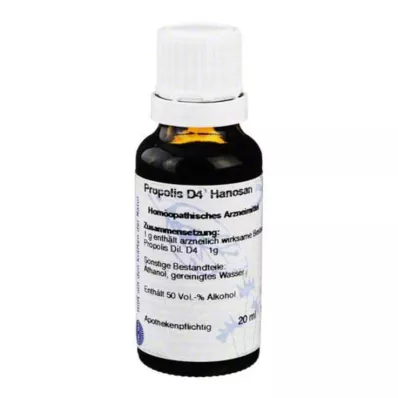 PROPOLIS D 4 razredčitev, 20 ml