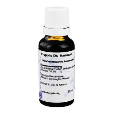 PROPOLIS D 6 Razredčitev, 20 ml PROPOLIS D 6 Razredčitev, 20 ml