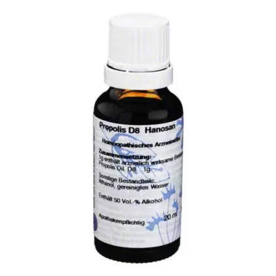 PROPOLIS D 8 Razredčitev, 20 ml PROPOLIS D 8 Razredčitev, 20 ml