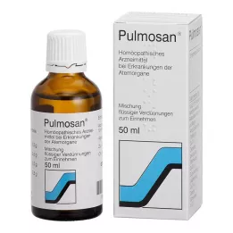 PULMOSAN Kapljice, 50 ml