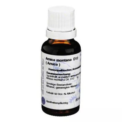 ARNICA D 12 Razredčitev, 20 ml ARNICA D 12 Razredčitev, 20 ml