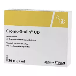 CROMO STULLN UD Kapljice za oko, 20X0,5 ml