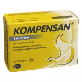 KOMPENSAN Tablete 340 mg, 50 kom