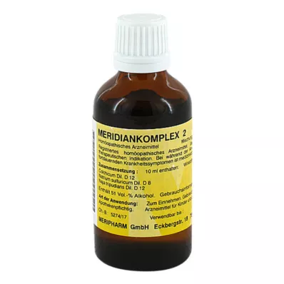 MERIDIANKOMPLEX 2 mešanica, 50 ml MERIDIANKOMPLEX 2 mešanica, 50 ml