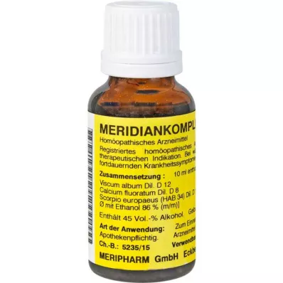 MERIDIANKOMPLEX 4 mešanica, 20 ml MERIDIANKOMPLEX 4 mešanica, 20 ml