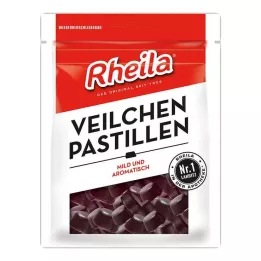 RHEILA Vijolične pastile s sladkorjem, 90 g