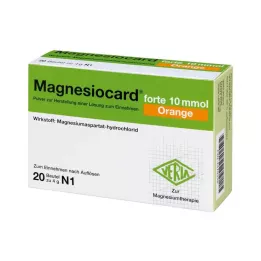 MAGNESIOCARD forte 10 mmol Orange Plv.z.H.e.L.z.E., 20 kos