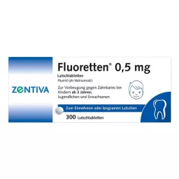 FLUORETTEN 0,5 mg tablete, 300 kos