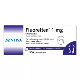 FLUORETTEN 1,0 mg tablete, 300 kos