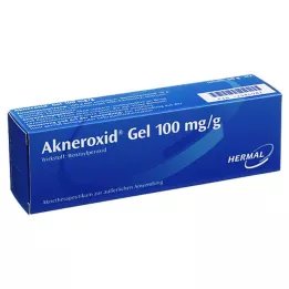 AKNEROXID 10 gelov, 50 g