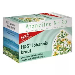 H&S Filter vrečke šentjanževke, 20X2,0 g