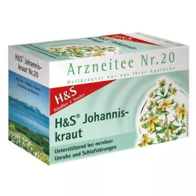H&amp;S Filter vrečke šentjanževke, 20X2,0 g