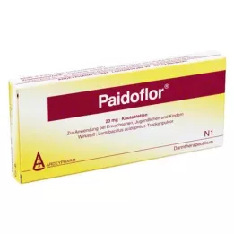 PAIDOFLOR Žvečljive tablete, 20 kom