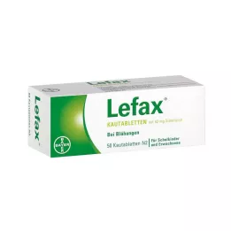 LEFAX Žvečljive tablete, 50 kom