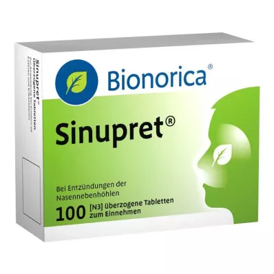 SINUPRET obložene tablete, 100 kom