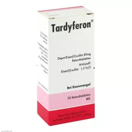 TARDYFERON Tablete s podaljšanim sproščanjem, 20 kos