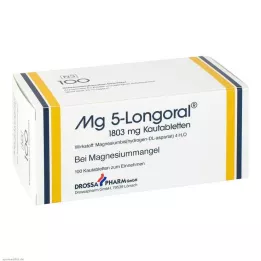 MG 5 LONGORAL Žvečljive tablete, 100 kos