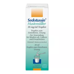 SEDOTUSSIN Kapljice za zaviranje kašlja, 30 ml