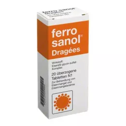 FERRO SANOL obložene tablete, 20 kom