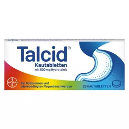 TALCID Žvečljive tablete, 20 kom