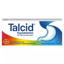 TALCID Žvečljive tablete, 50 kom