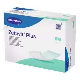 ZETUVIT Plus ekstra močna vpojna kompresa sterilna 20x25 cm, 10 kos