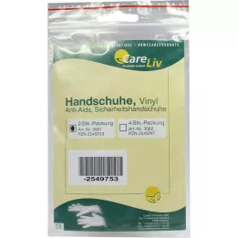 HANDSCHUHE Vinil Anti Aids, 2 kosa
