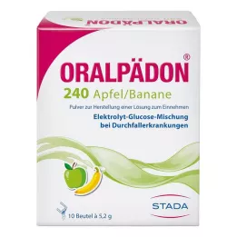 ORALPÄDON 240 Jabolko Banana v prahu, 10 kos