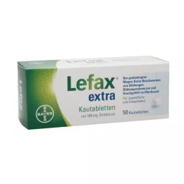LEFAX ekstra žvečljive tablete, 50 kom