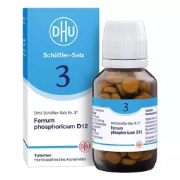 BIOCHEMIE DHU 3 Ferrum phosphoricum D 12 tablet, 200 kos