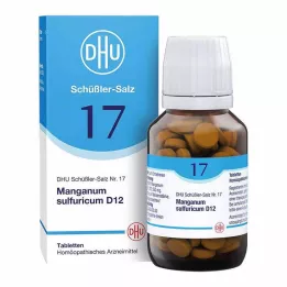 BIOCHEMIE DHU 17 Manganum sulfuricum D 12 tablet, 200 kos