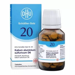 BIOCHEMIE DHU 20 potassium alum.sulfur.D 6 tablet, 200 kos