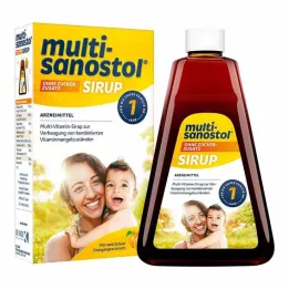 MULTI SANOSTOL Sirup brez dodanega sladkorja, 260 g