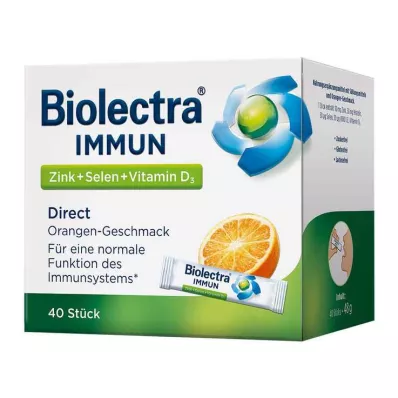 BIOLECTRA Immun Direct Sticks, 40 kos